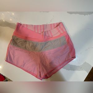Lululemon cross front shorts. No tags.